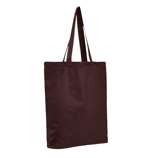 Economical Colored Tote Bag with Bottom Gusset