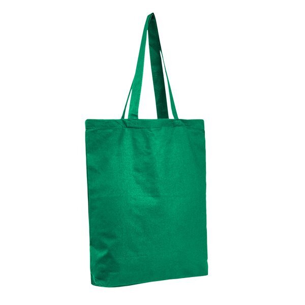 Economical Colored Tote Bag with Bottom Gusset