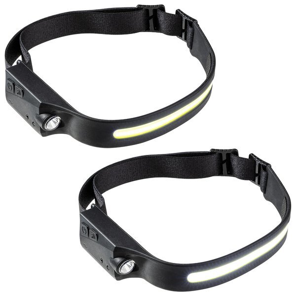 Comet 2-in-1 Rechargeable COB Lightbar & LED Headlamp w/ On/Off Sensor