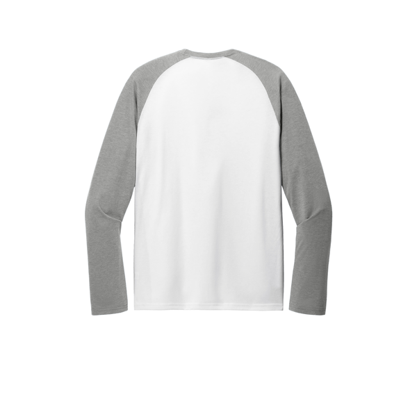Allmade® Tri-Blend Long Sleeve Colorblock Raglan Unisex Tee