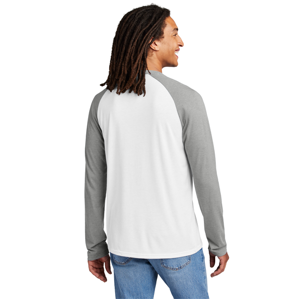 Allmade® Tri-Blend Long Sleeve Colorblock Raglan Unisex Tee