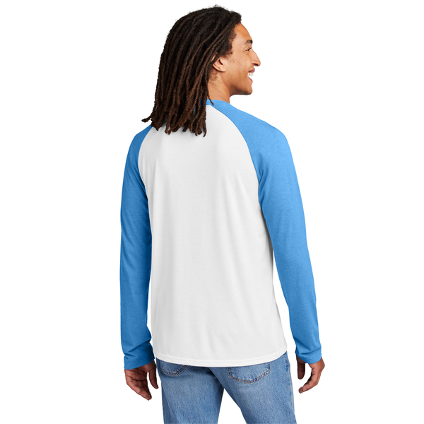 Allmade® Tri-Blend Long Sleeve Colorblock Raglan Unisex Tee