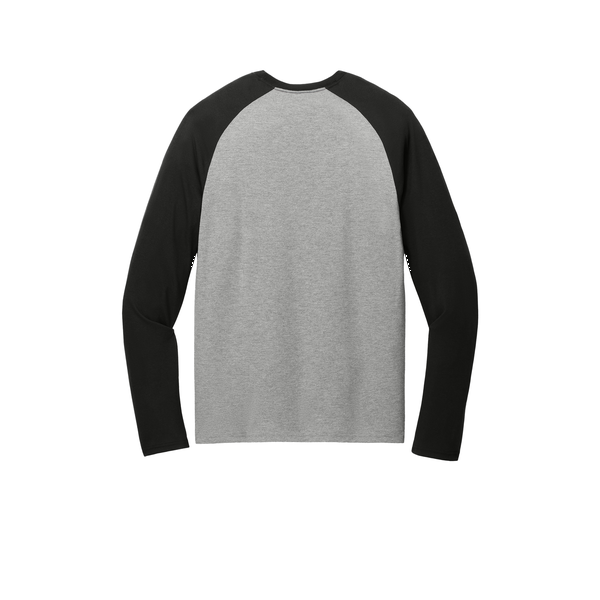 Allmade® Tri-Blend Long Sleeve Colorblock Raglan Unisex Tee