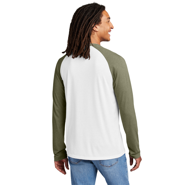Allmade® Tri-Blend Long Sleeve Colorblock Raglan Unisex Tee