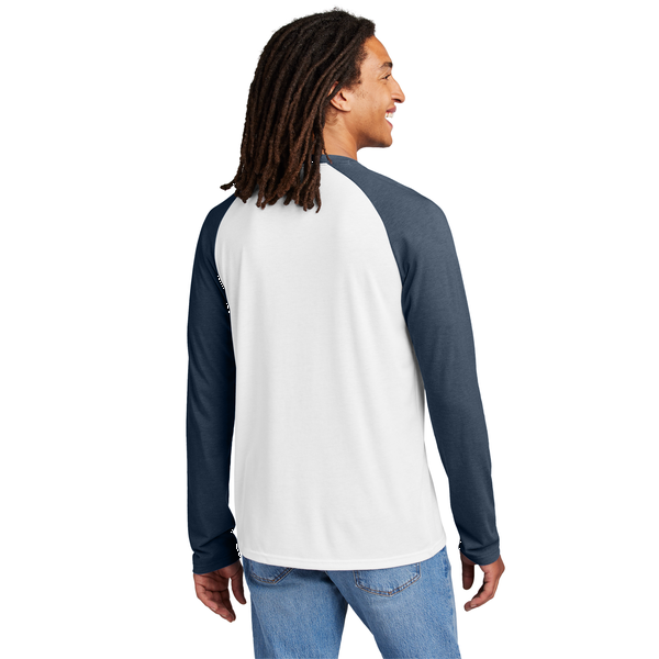 Allmade® Tri-Blend Long Sleeve Colorblock Raglan Unisex Tee