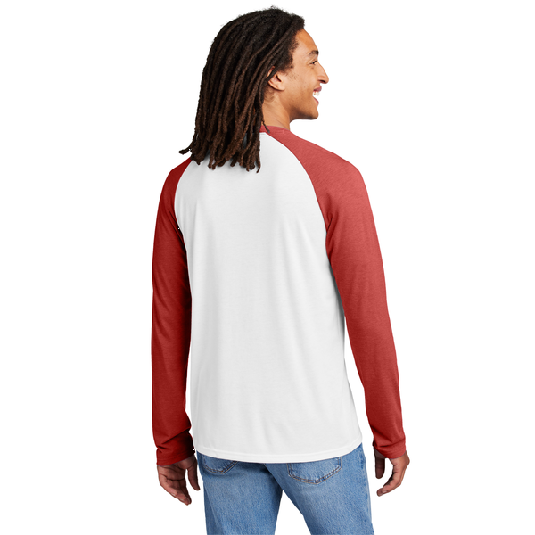 Allmade® Tri-Blend Long Sleeve Colorblock Raglan Unisex Tee