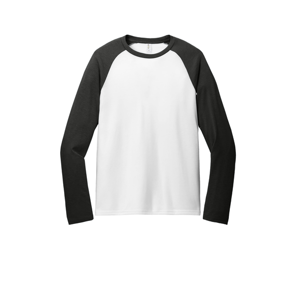 Allmade® Tri-Blend Long Sleeve Colorblock Raglan Unisex Tee