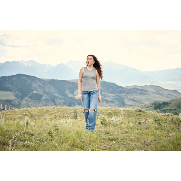 Allmade® Tri-Blend Ladies' Muscle Tank