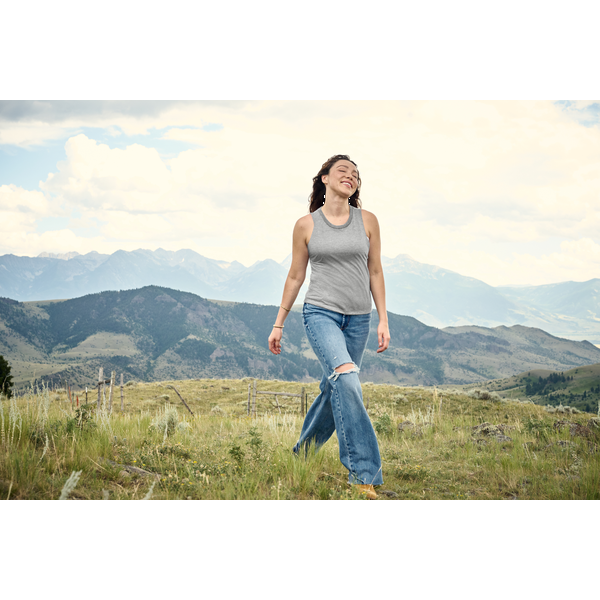 Allmade® Tri-Blend Ladies' Muscle Tank