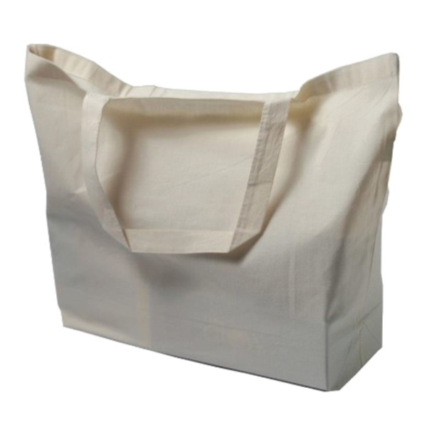 Canvas Jumbo Natural Tote Bag
