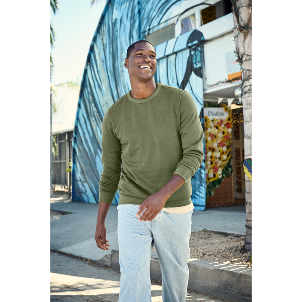 District® District Wash™ Fleece Cotton/Poly Unisex Crew