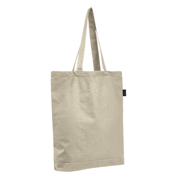 Organic Economical Tote Bag with Bottom Gusset