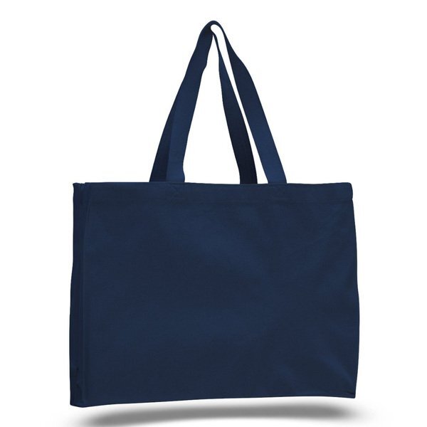 Colored Cotton Tote and Go Bag