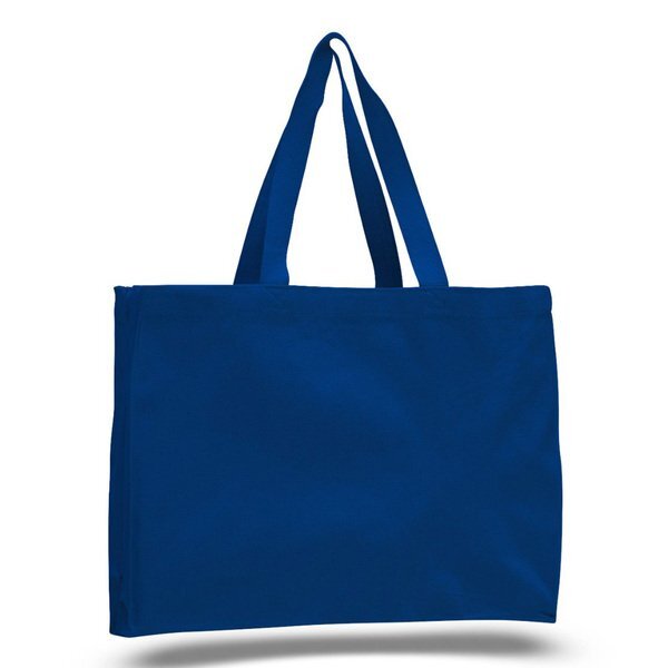 Colored Cotton Tote and Go Bag