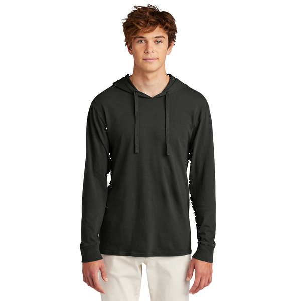 Port & Company® Beach Wash® Garment-Dyed Ring Spun Cotton Pullover Unisex Hooded Tee