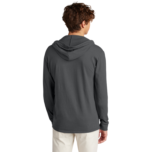 Port & Company® Beach Wash® Garment-Dyed Ring Spun Cotton Pullover Unisex Hooded Tee