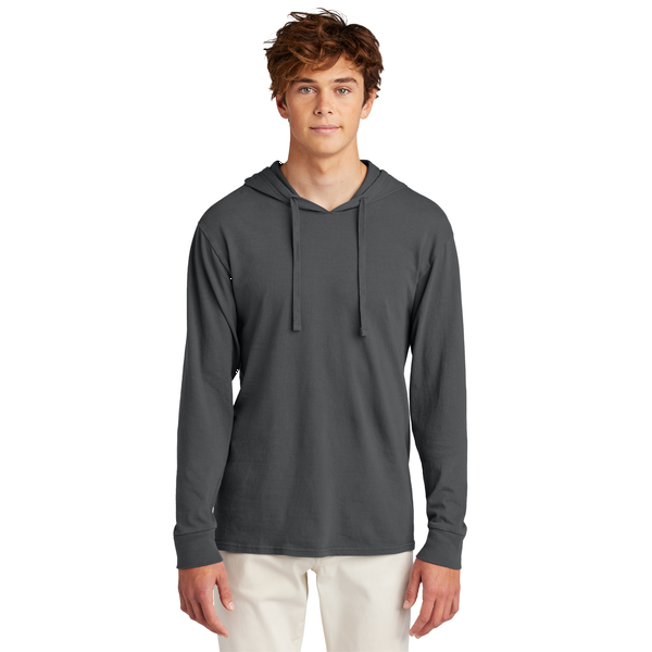 Port & Company® Beach Wash® Garment-Dyed Ring Spun Cotton Pullover Unisex Hooded Tee