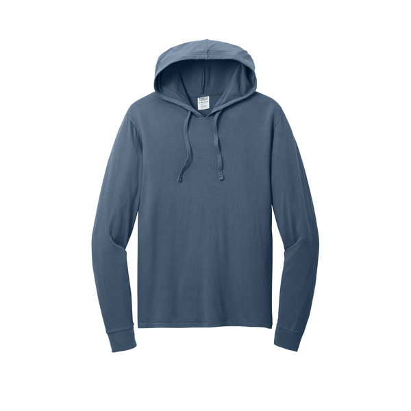 Port & Company® Beach Wash® Garment-Dyed Ring Spun Cotton Pullover Unisex Hooded Tee