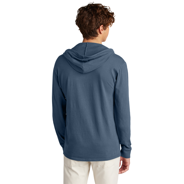 Port & Company® Beach Wash® Garment-Dyed Ring Spun Cotton Pullover Unisex Hooded Tee