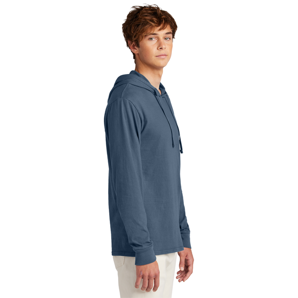 Port & Company® Beach Wash® Garment-Dyed Ring Spun Cotton Pullover Unisex Hooded Tee