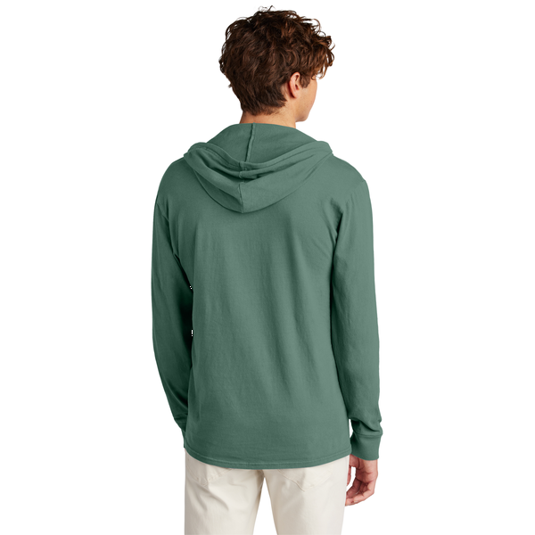 Port & Company® Beach Wash® Garment-Dyed Ring Spun Cotton Pullover Unisex Hooded Tee
