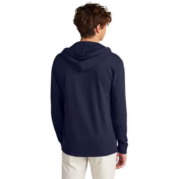 Port & Company® Beach Wash® Garment-Dyed Ring Spun Cotton Pullover Unisex Hooded Tee