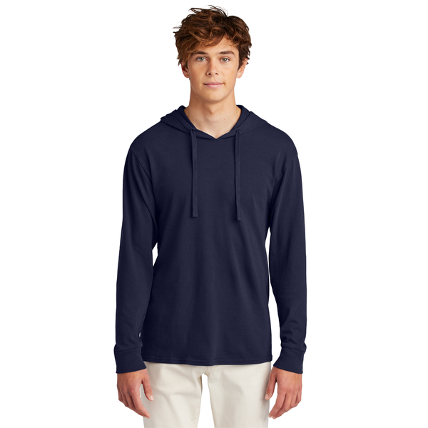 Port & Company® Beach Wash® Garment-Dyed Ring Spun Cotton Pullover Unisex Hooded Tee