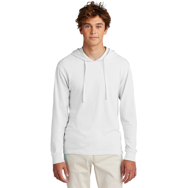 Port & Company® Beach Wash® Garment-Dyed Ring Spun Cotton Pullover Unisex Hooded Tee