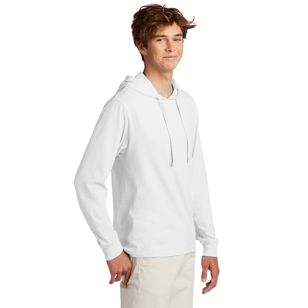 Port & Company® Beach Wash® Garment-Dyed Ring Spun Cotton Pullover Unisex Hooded Tee