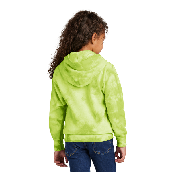 Port & Company® Cotton/Poly Crystal Tie-Dye Pullover Youth Hoodie