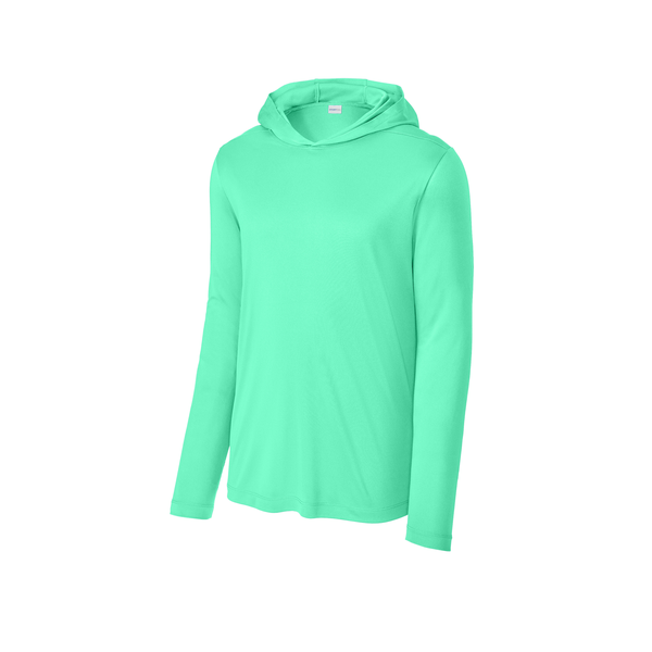 Sport-Tek® Posi-UV® Pro Poly Long Sleeve Unisex Hoodie