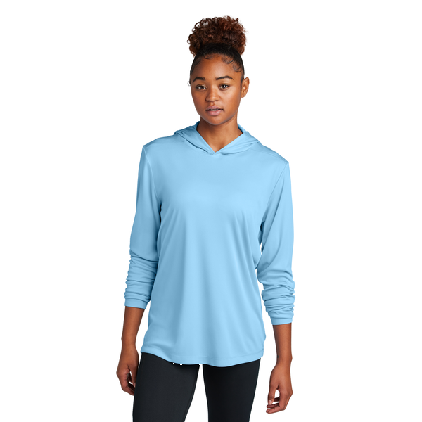Sport-Tek® Posi-UV® Pro Poly Long Sleeve Unisex Hoodie