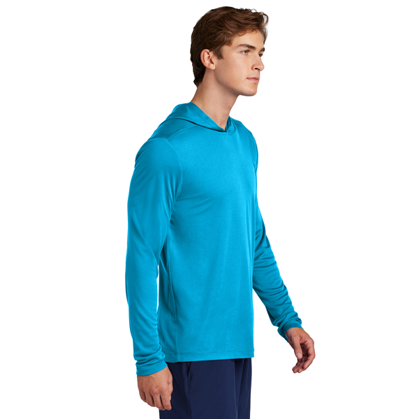 Sport-Tek® Posi-UV® Pro Poly Long Sleeve Unisex Hoodie