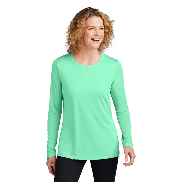 Sport-Tek® Posi-UV® Pro Poly Long Sleeve Ladies' Tee