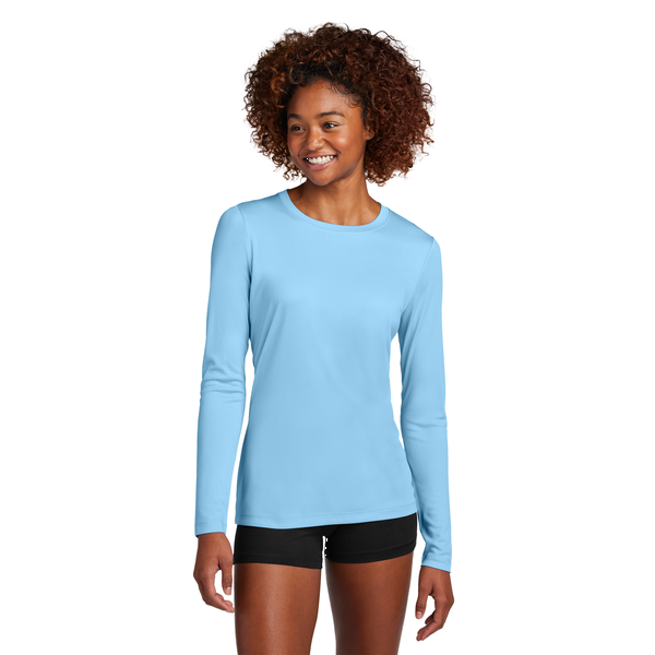 Sport-Tek® Posi-UV® Pro Poly Long Sleeve Ladies' Tee