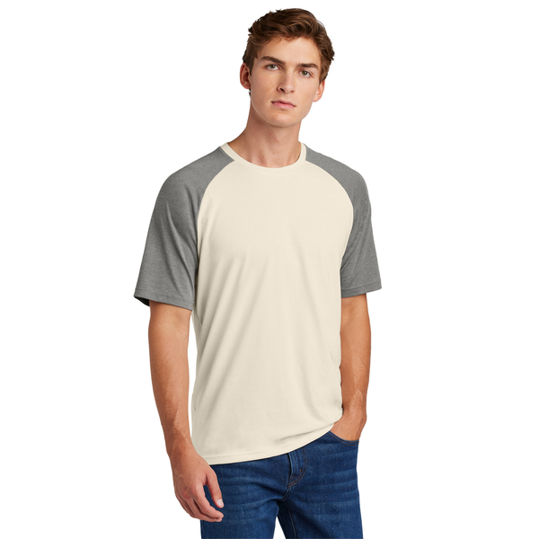 Sport-Tek® Halftime Cotton/Poly Raglan Unisex Tee