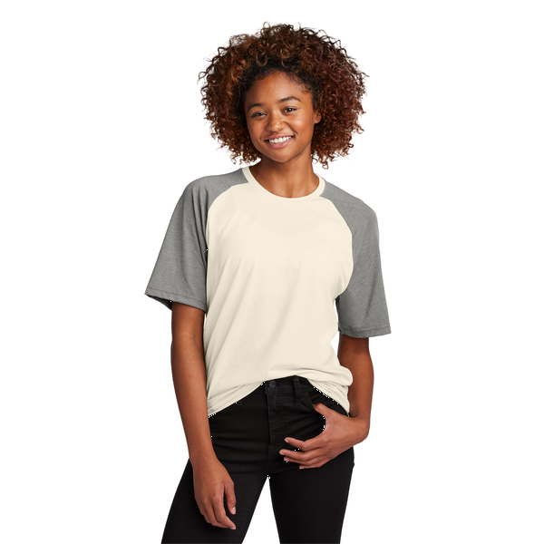 Sport-Tek® Halftime Cotton/Poly Raglan Unisex Tee