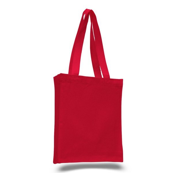 Colored Cotton Book/Tote Bag