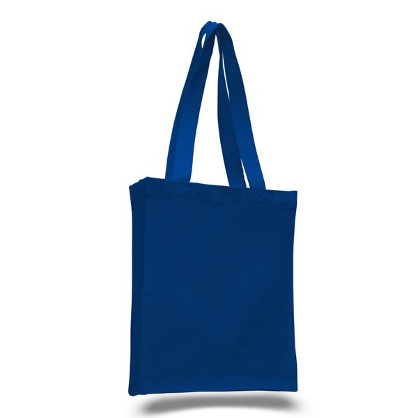 Colored Cotton Book/Tote Bag