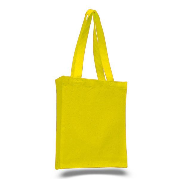 Colored Cotton Book/Tote Bag