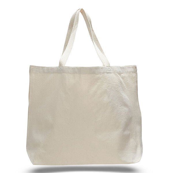 Natural Cotton Jumbo Tote Bag