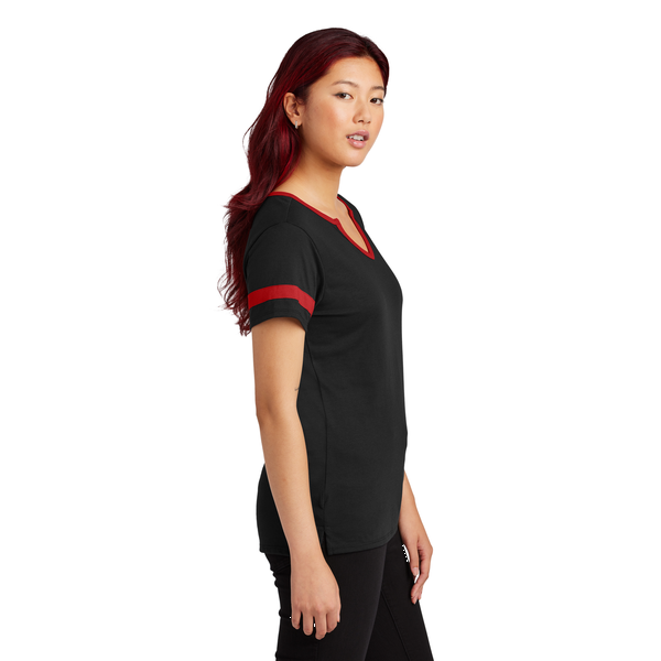 Sport-Tek® Halftime Cotton/Poly Notch Neck Ladies' Tee