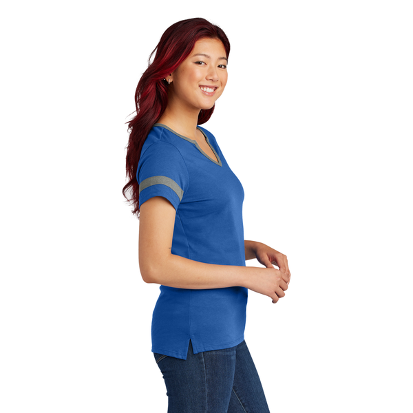 Sport-Tek® Halftime Cotton/Poly Notch Neck Ladies' Tee