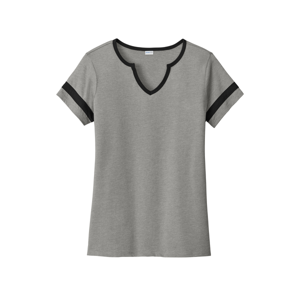 Sport-Tek® Halftime Cotton/Poly Notch Neck Ladies' Tee
