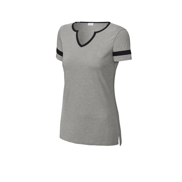 Sport-Tek® Halftime Cotton/Poly Notch Neck Ladies' Tee