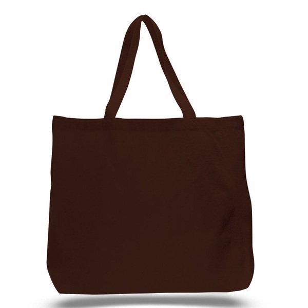 Colored Cotton Jumbo Tote Bag