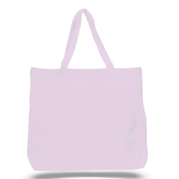 Colored Cotton Jumbo Tote Bag