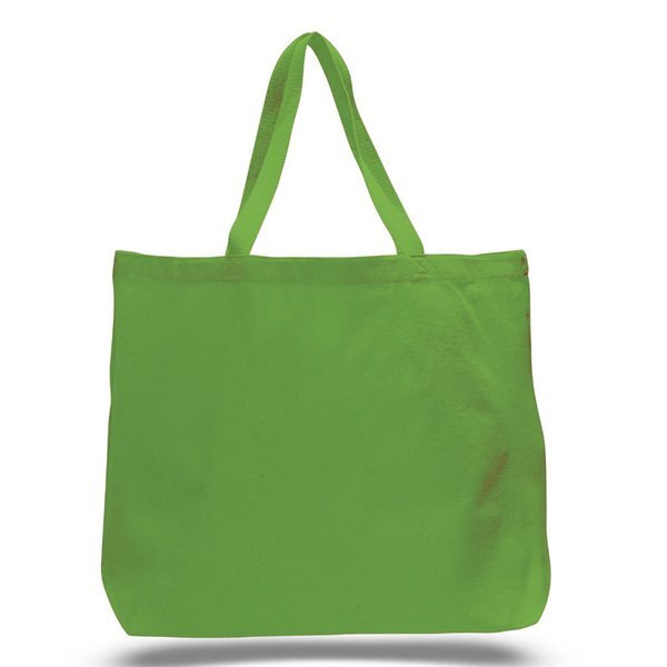 Colored Cotton Jumbo Tote Bag