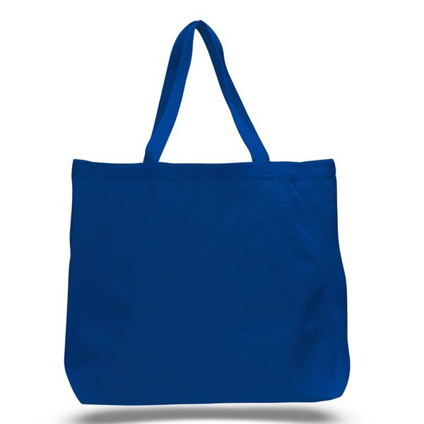 Colored Cotton Jumbo Tote Bag