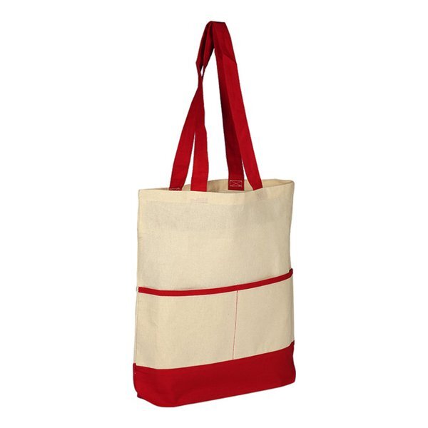 Colored Lightweight Accent Color Tote